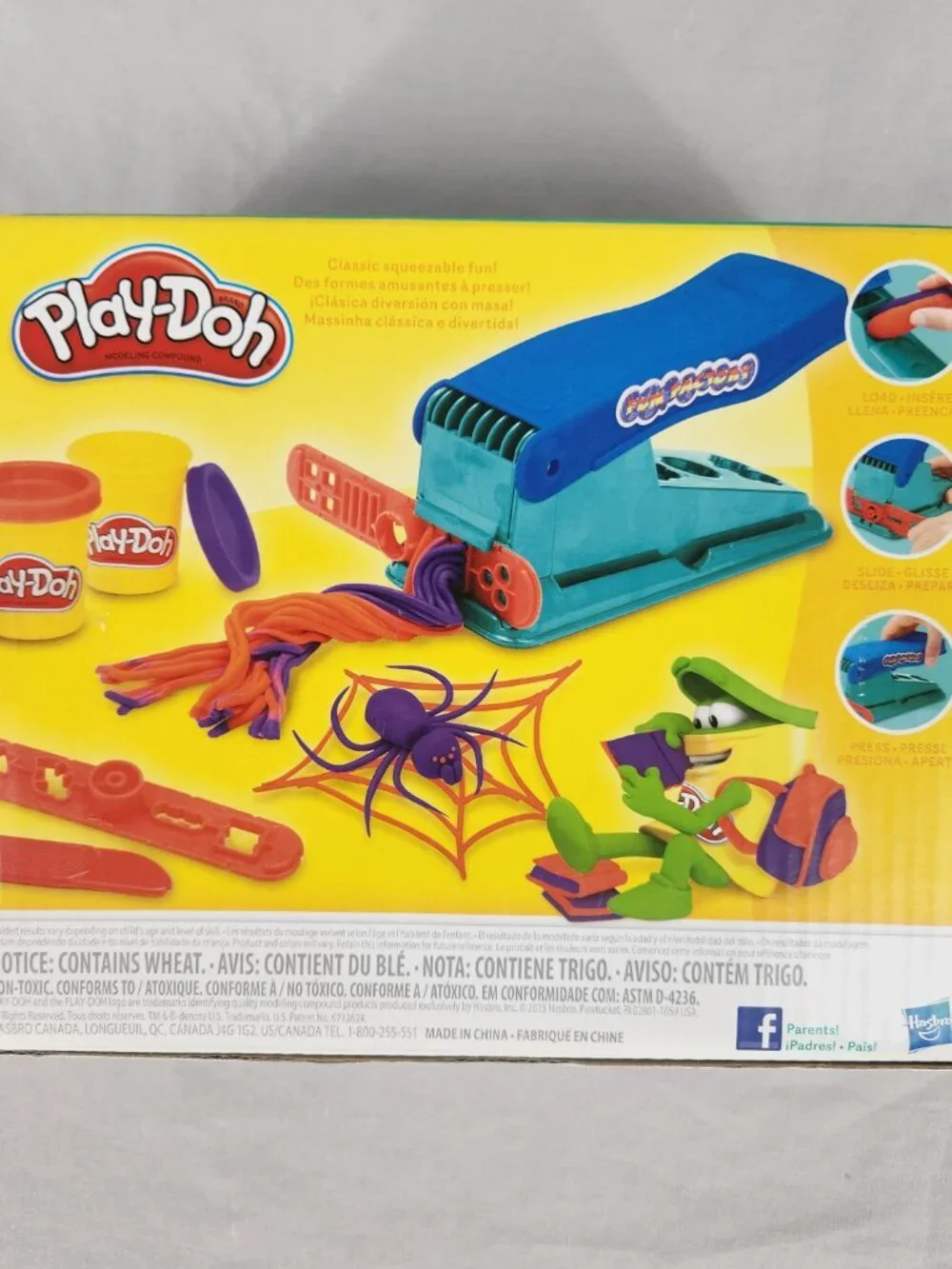 New Play Doh Fun Factory Set Modeling Clay Art Sculpting 2015